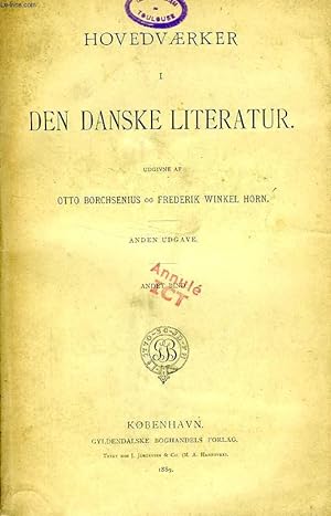 Image du vendeur pour HOVEDVAERKER, I. DEN DANSKE LITERATUR, 2 VOLUMES mis en vente par Le-Livre