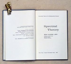 Spectral Theory.