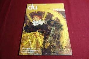 DU - DIE ZEITSCHRIFT FÜR KUNST UND KULTUR PIERRE BONNARD. Kunstprojekte in Frankreich: Denkmäler ...