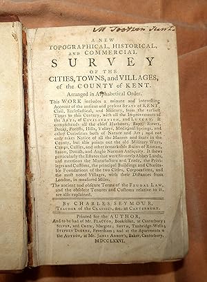 A New Topographical Historical, and Commercial SURVEY OF THE CITIES, TOWNS, AND VILLAGES OF THE C...