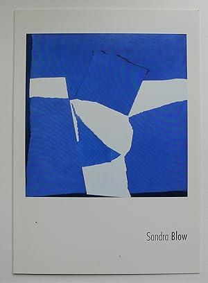 Image du vendeur pour Sandra Blow RA. New Ashgate Gallery, 9th February-9th March 2002. Private View invitation. mis en vente par Roe and Moore