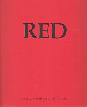 Bild des Verkufers fr Red [Gallery Isy Brachot, Brussels, 27 June - 29 September 1990] zum Verkauf von Stefan Schuelke Fine Books