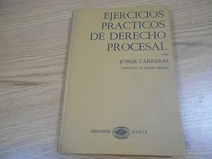 Imagen del vendedor de Ejercicios prcticos de Derecho Procesal. a la venta por Librera Camino Bulnes