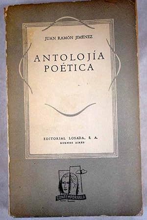 Imagen del vendedor de Antoloja potica a la venta por Alcan Libros