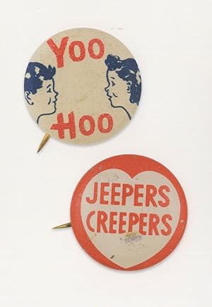 Seller image for Jeepers Creepers Yoo Hoo Vintage Badge Pin Button Postcard for sale by Postcard Finder
