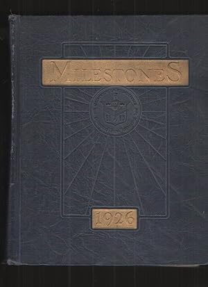 1926 Milestones, Ward-Belmont School - Original Edition