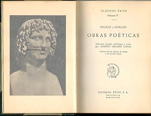 Seller image for OBRAS POETICAS. for sale by Librera Javier Fernndez