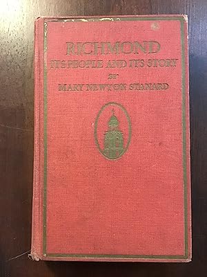 Image du vendeur pour Richmond, Its People and Its Story mis en vente par Shadetree Rare Books