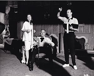 Bild des Verkufers fr Enter Laughing (Original photograph of Carl Reiner, Elaine May, and Jose Ferrer on the set of the 1967 film) zum Verkauf von Royal Books, Inc., ABAA