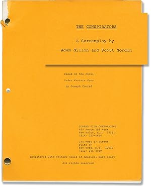 Image du vendeur pour The Conspirators (Original screenplay for an unproduced film) mis en vente par Royal Books, Inc., ABAA