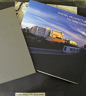 Seller image for Making Architecture: The Getty Center AND- "The Getty Center Design Process" (Boxed Set; Paul Getty Museum) for sale by Kurtis A Phillips Bookseller