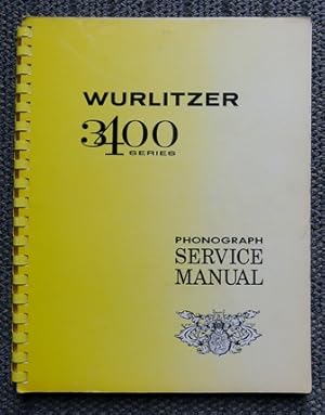 WURLITZER 3400 PHONOGRAPH SERVICE MANUAL (STATEMAN SERIES.)