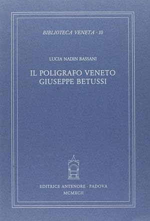 Bild des Verkufers fr Il poligrafo veneto Giuseppe Betussi zum Verkauf von Libro Co. Italia Srl