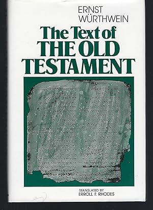 Text of the Old Testament: An Introduction to the Biblia Hebraica