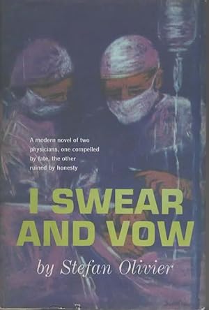 Seller image for I SWEAR AND VOW Translated by Helen Sebba for sale by The Reading Well Bookstore