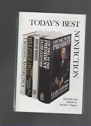 Image du vendeur pour TODAY'S BEST NONFICTION. Selected and Edited by Reader's Digest mis en vente par The Reading Well Bookstore