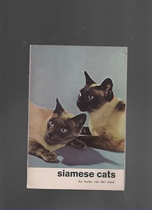 Imagen del vendedor de SIAMESE CATS a la venta por The Reading Well Bookstore
