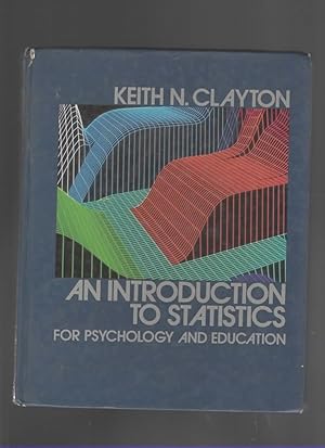 Bild des Verkufers fr INTRODUCTION TO STATISTICS FOR PSYCHOLOGY AND EDUCATION zum Verkauf von The Reading Well Bookstore