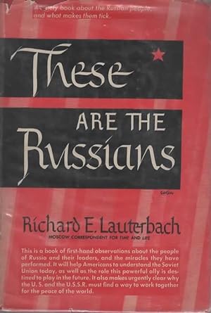 Immagine del venditore per THESE ARE THE RUSSIANS venduto da The Reading Well Bookstore
