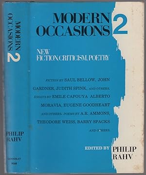 Bild des Verkufers fr Modern Occasions 2: New Fiction, Criticism, Poetry zum Verkauf von Between the Covers-Rare Books, Inc. ABAA