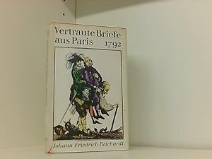 Seller image for Vertraute Briefe aus Paris 1792 for sale by Book Broker