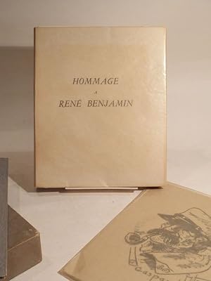 Seller image for Hommage  Ren Benjamin. Illustrations de Guy Arnoux et Andr Jacquemin. for sale by L'Ancienne Librairie