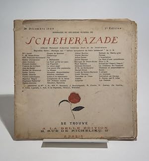 Scheherazade. Album mensuel d'oeuvres inédites d'art et de littérature. N°2.