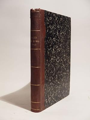 Siège de Rome en 1849. Journal des opérations d'artillerie et du génie, publié avec l'autorisatio...