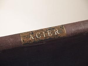 Seller image for Acier. Un nouveau Grand Palais des Expositions. for sale by L'Ancienne Librairie