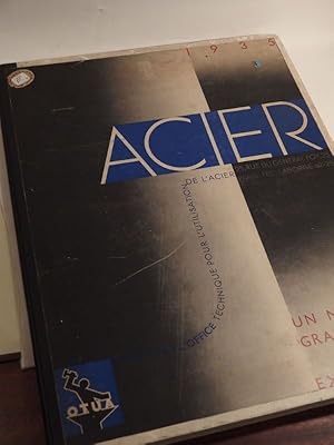 Seller image for Acier. Un nouveau Grand Palais des Expositions. for sale by L'Ancienne Librairie