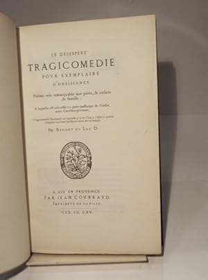 Note sur Benoet du Lac. Ou le théâtre et la Bazoche à Aix à la fin du XVIe siècle