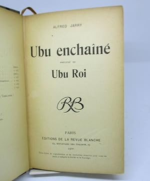 Image du vendeur pour Ubu enchan. Prcd de Ubu Roi mis en vente par L'Ancienne Librairie
