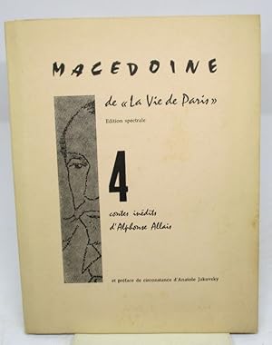 Imagen del vendedor de Macdoine de "La Vie de Paris". Edition spectrale. 4 contes indits d'Alphonse Allais a la venta por L'Ancienne Librairie