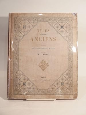 Image du vendeur pour Types et caractres anciens d'aprs des documents peints ou crits. Dessins par Th. Fragonard et Dufy. Texte par M. A. Mazuy. mis en vente par L'Ancienne Librairie