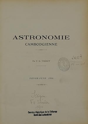 ASTRONOMIE CAMBOGIENNE