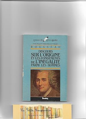 Seller image for Discours sur l'Origine et les Fondements de l'Ingalit for sale by La Petite Bouquinerie
