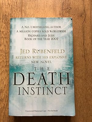 Imagen del vendedor de THE DEATH INSTINCT a la venta por Happyfish Books