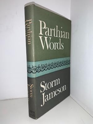 Seller image for Parthian Words for sale by Roy Turner Books