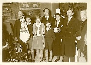 "Étendard de JEANNE d'ARC remis à Mr DOUMER 1932" Photo originale G. DEVRED / ROL