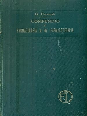 Immagine del venditore per Compendio di farmacologia e di farmacoterapia venduto da Librodifaccia