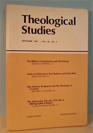 Theological Studies, Vol. 46, No. 3, Sept. 1985