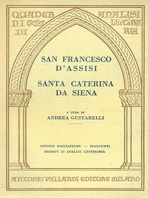 Bild des Verkufers fr San Francesco d'Assisi - Santa Caterina da Siena zum Verkauf von Librodifaccia