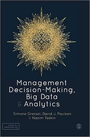 Image du vendeur pour Management Decision-Making, Big Data & Analytics mis en vente par GreatBookPrices
