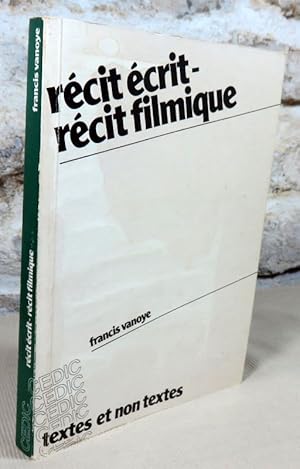 Image du vendeur pour Rcit crit. Rcit filmique. mis en vente par Latulu