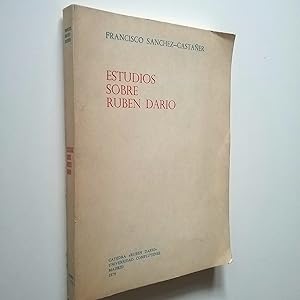 Imagen del vendedor de Estudios sobre Rubn Daro a la venta por MAUTALOS LIBRERA