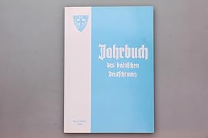 JAHRBUCH DES BALTISCHEN DEUTSCHTUMS XXXIII/1986.