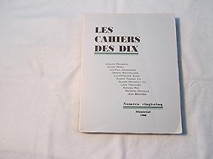 Imagen del vendedor de Les Cahiers des Dix. Numro 25. a la venta por Doucet, Libraire/Bookseller