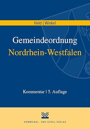 Bild des Verkufers fr Gemeindeordnung Nordrhein-Westfalen zum Verkauf von moluna