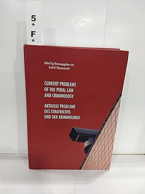 Image du vendeur pour Current Problems of the Penal Law and Criminology (Multiple Languages) mis en vente par Fleur Fine Books