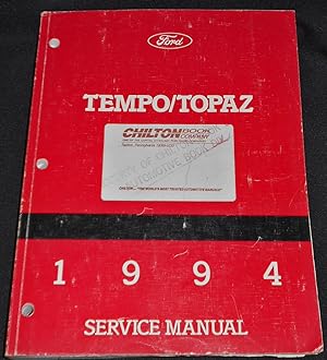 Seller image for 1994 Tempo/Topaz Service Manual for sale by Classic Books and Ephemera, IOBA